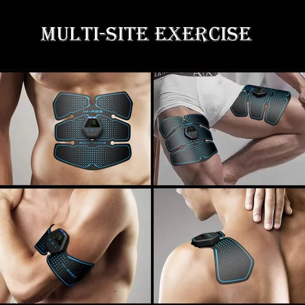 EMS Muscle Stimulator LCD Screen USB Rechargeable Portable Trainer DailySale