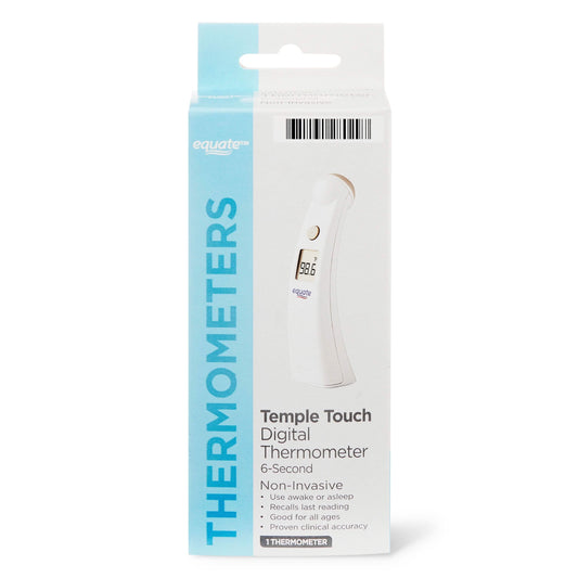 Equate Temple Touch 6-Second Digital Thermometer DailySale