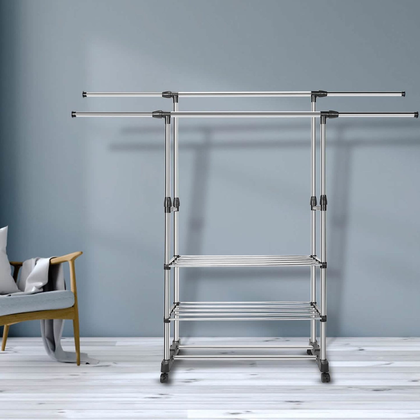 Extendable Garment Hanging Rack DailySale