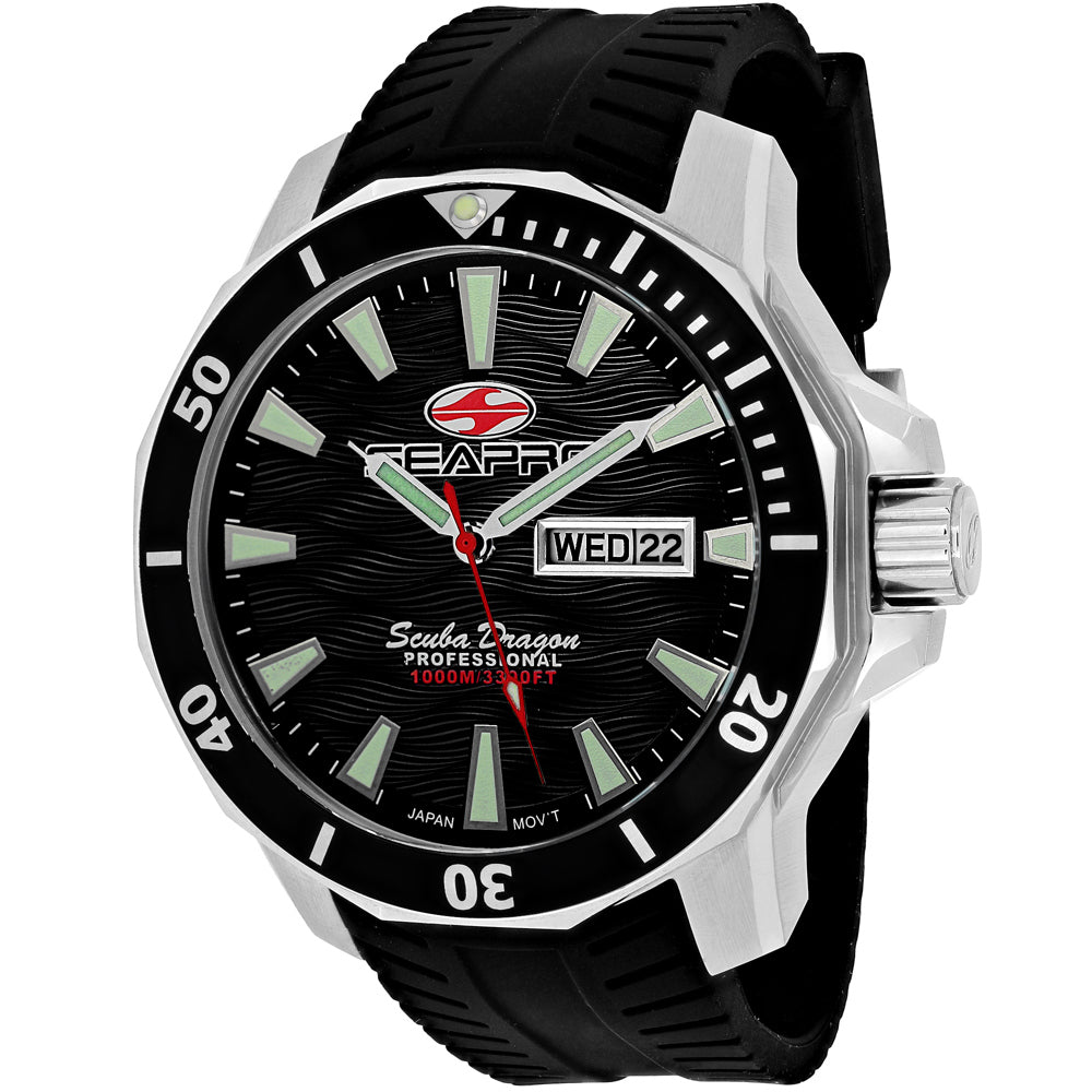 Seapro Men's Scuba Dragon Diver Limited Edition 1000 Meters Bids.com