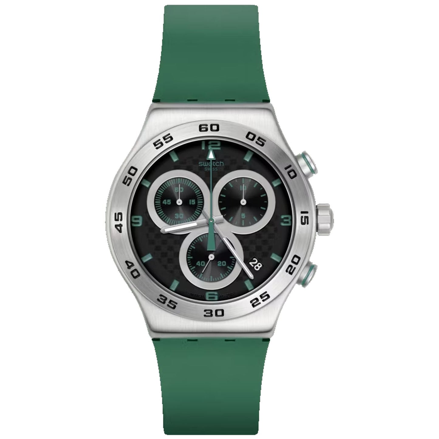 Swatch Men's Irony The Spetember Collection Carbonic Green Bids.com