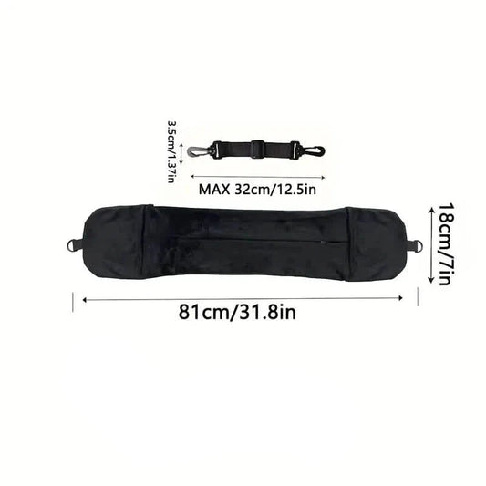 Travel Pillow & Organizer – Large, Polyester, Zipper, Machine Washable DailySale