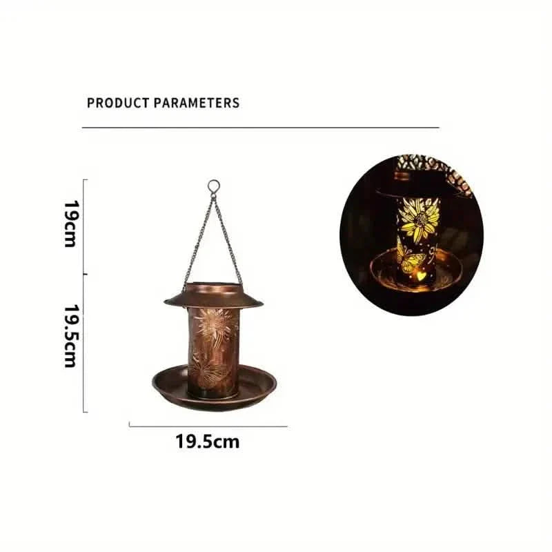 Feeder Exterior Solar Powered Lights Exterior Hanging Solar Powered Lights DailySale