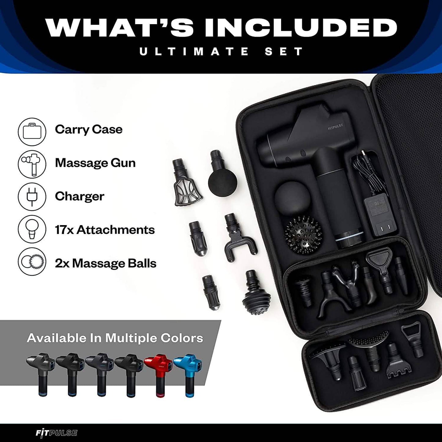 Fitpulse Percussion Massage Gun DailySale