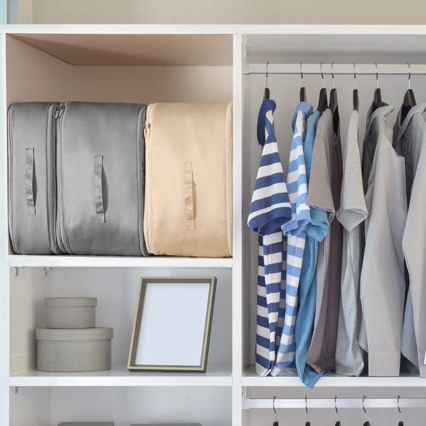 Foldable Storage Bag with Dual Zippers DailySale