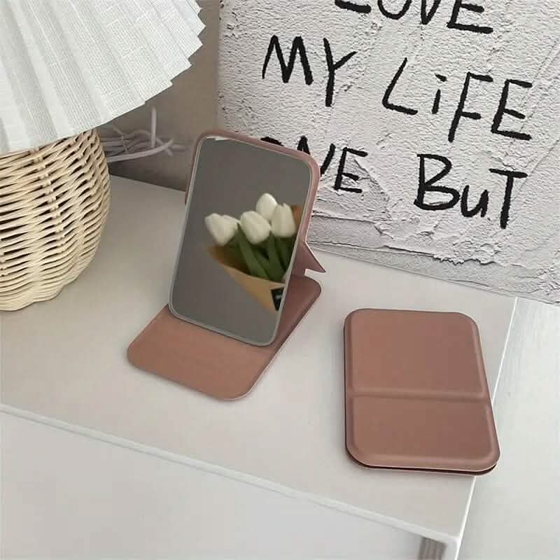 Foldable Travel Mini Makeup Mirror DailySale