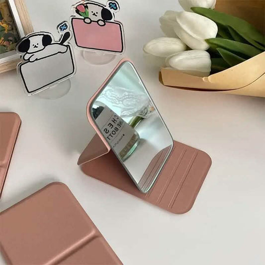 Foldable Travel Mini Makeup Mirror DailySale