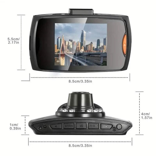 Full HD 1080P Camera Dash Cam with 140° Wide Angle View and IR Night Vision DailySale