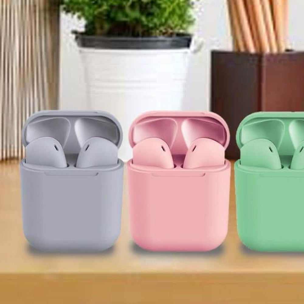 Rubber Matte Wireless Earbuds and Charging Case DailySale