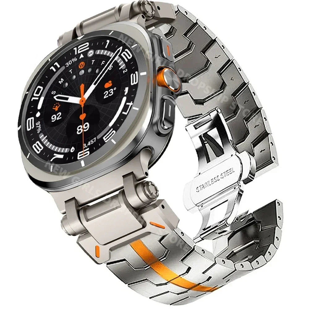 Galaxy 8 Galaxy 8 Classic Stainless Steel Band - Polished BandsCo Straps