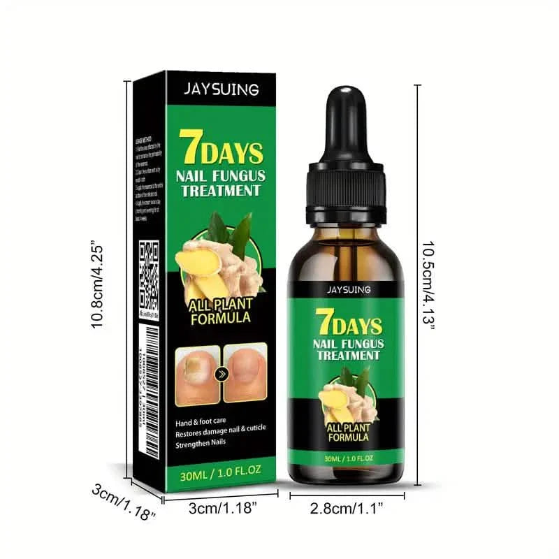 Ginger Nail Care Liquid Onychomycosis Fungus Repair Hand and Foot Nail Care DailySale