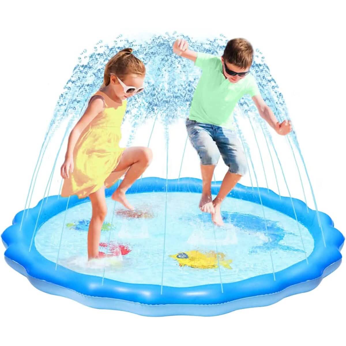 GLADLE 60" Splash Pad Inflatable Sprinkler DailySale