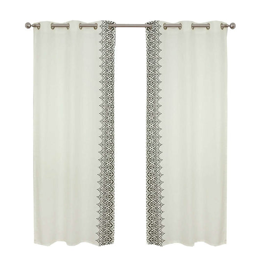 2-Piece Set: Global Capetown Printed Window Panel Pair DailySale