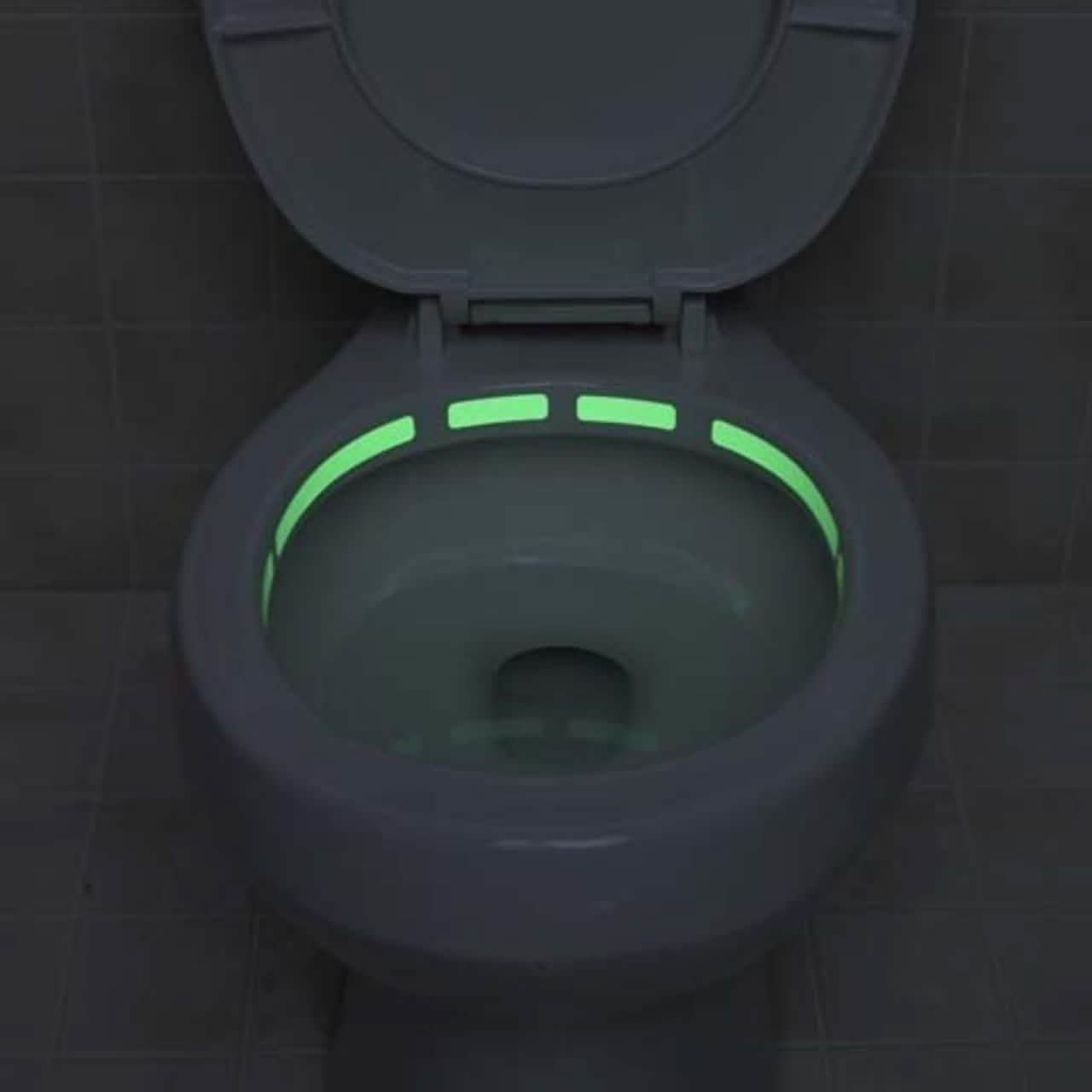 Glow In The Dark Toilet Locator Strip - 2 Rolls DailySale