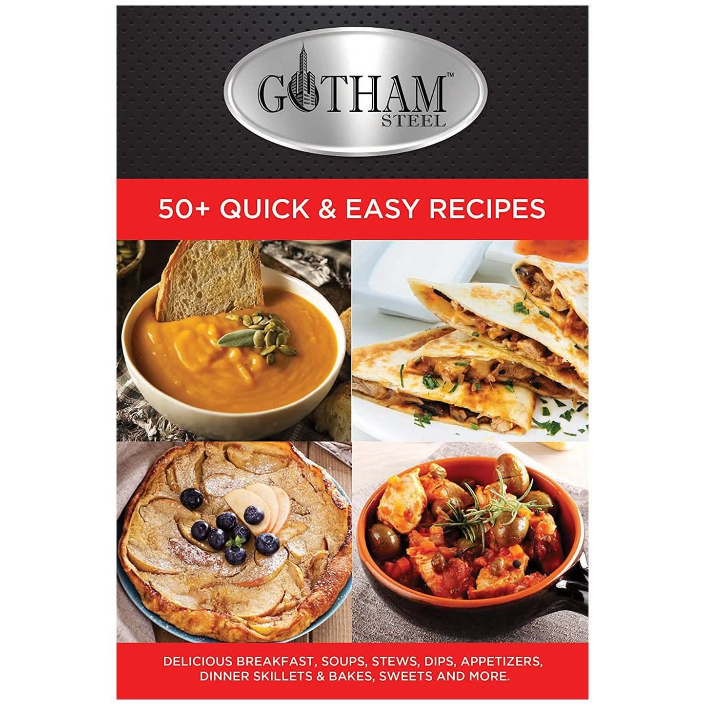 Gotham Steel Cookbook by Daniel Greene DailySale