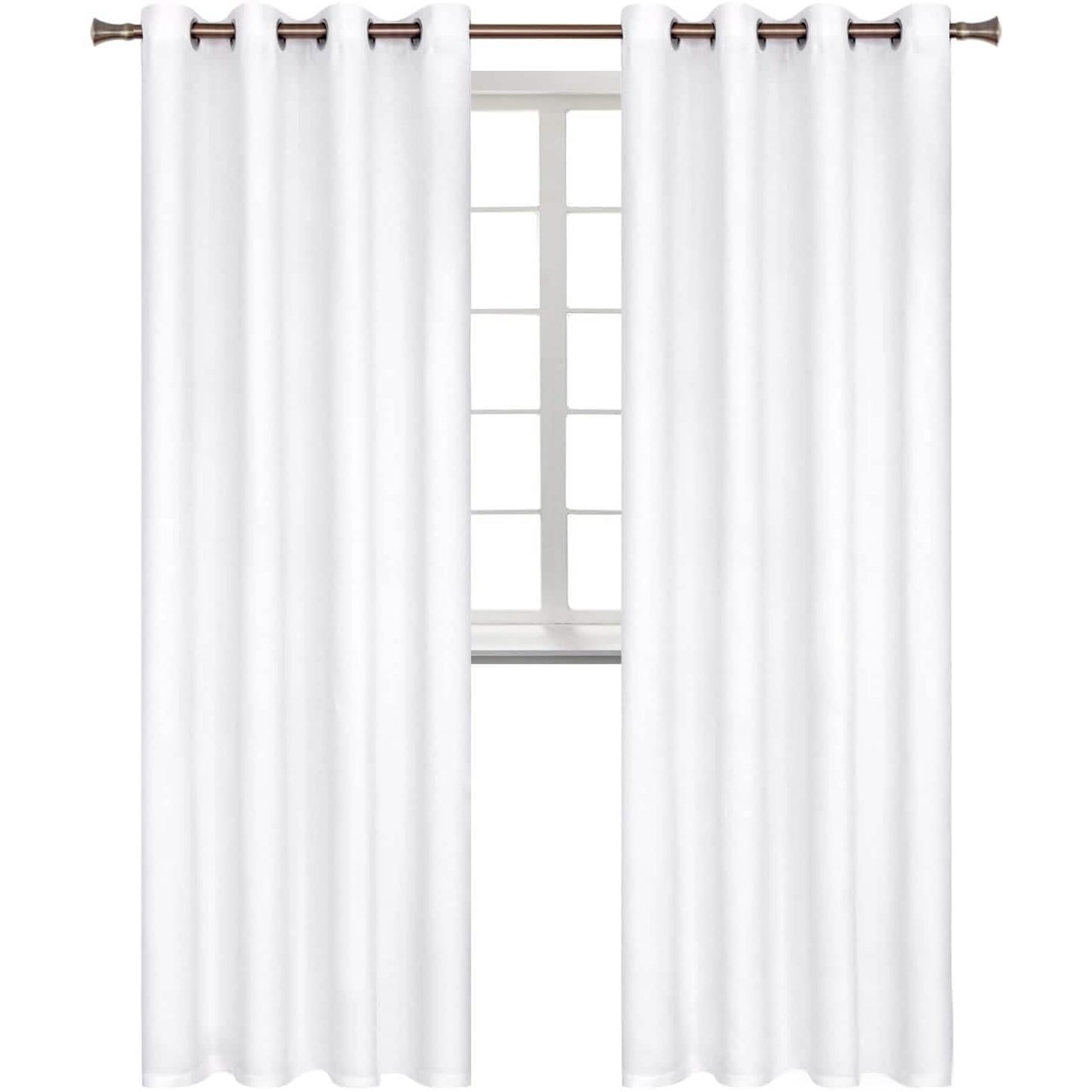 Grommet Top Room Darkening Blackout Curtain Panels DailySale