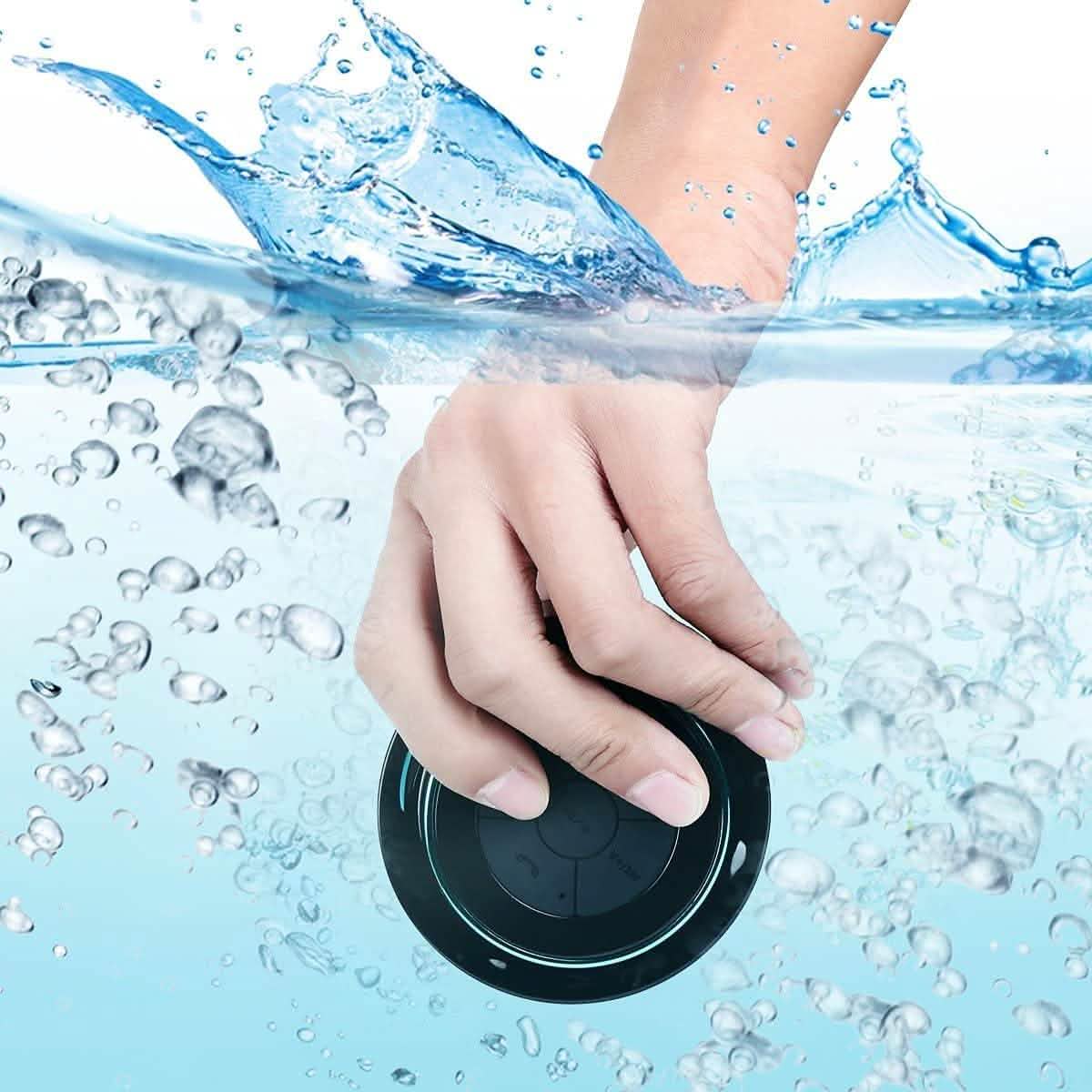 HAISSKY Portable Wireless Waterproof Speaker with FM Radio & Suction Cup DailySale