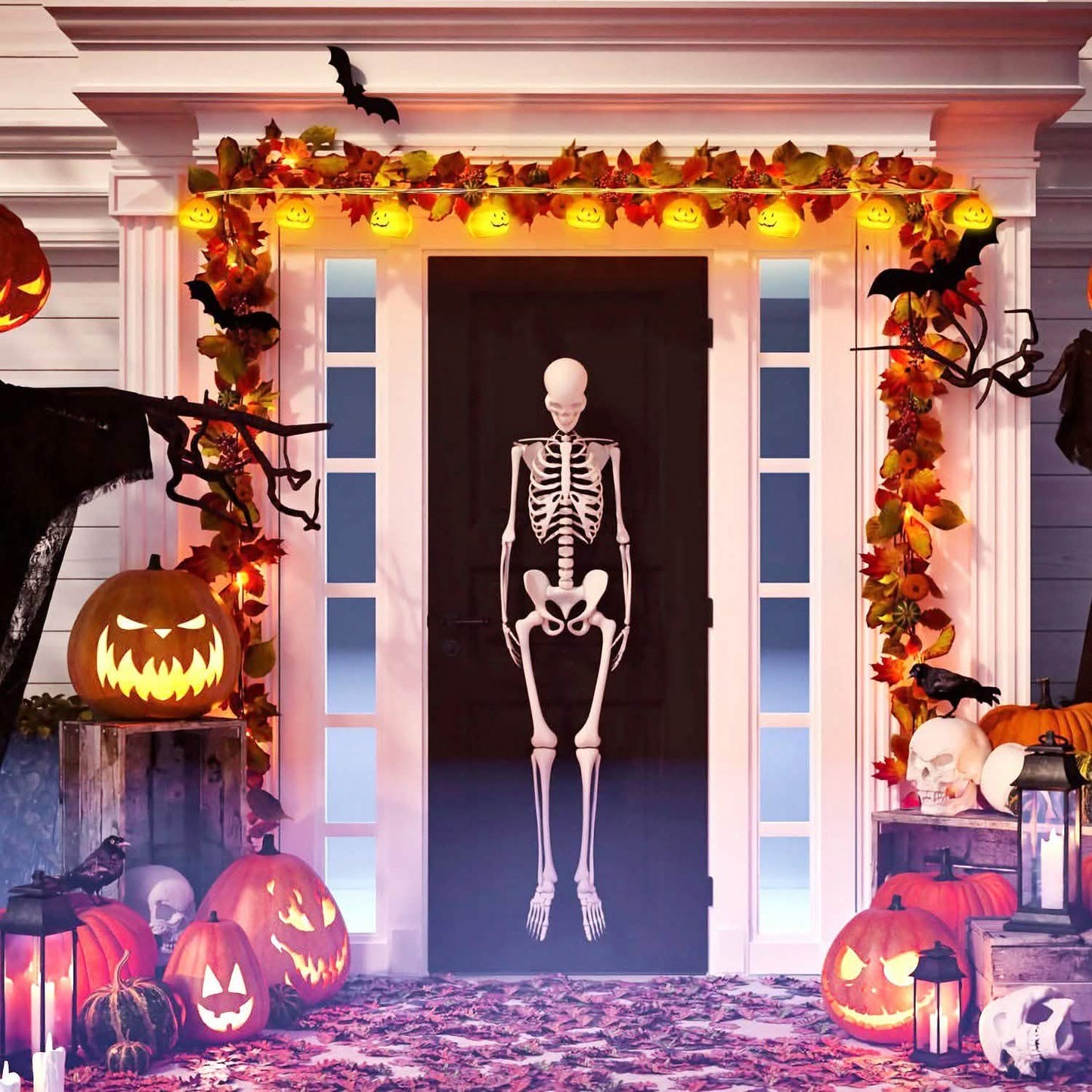 Halloween String Light Pumpkin LED Lamps Battery Powered DailySale