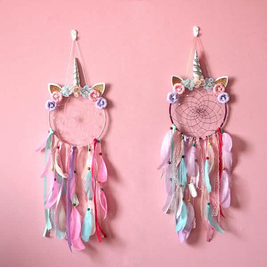 Handmade Feather Dream Catcher Wall Hanging Decoration DailySale