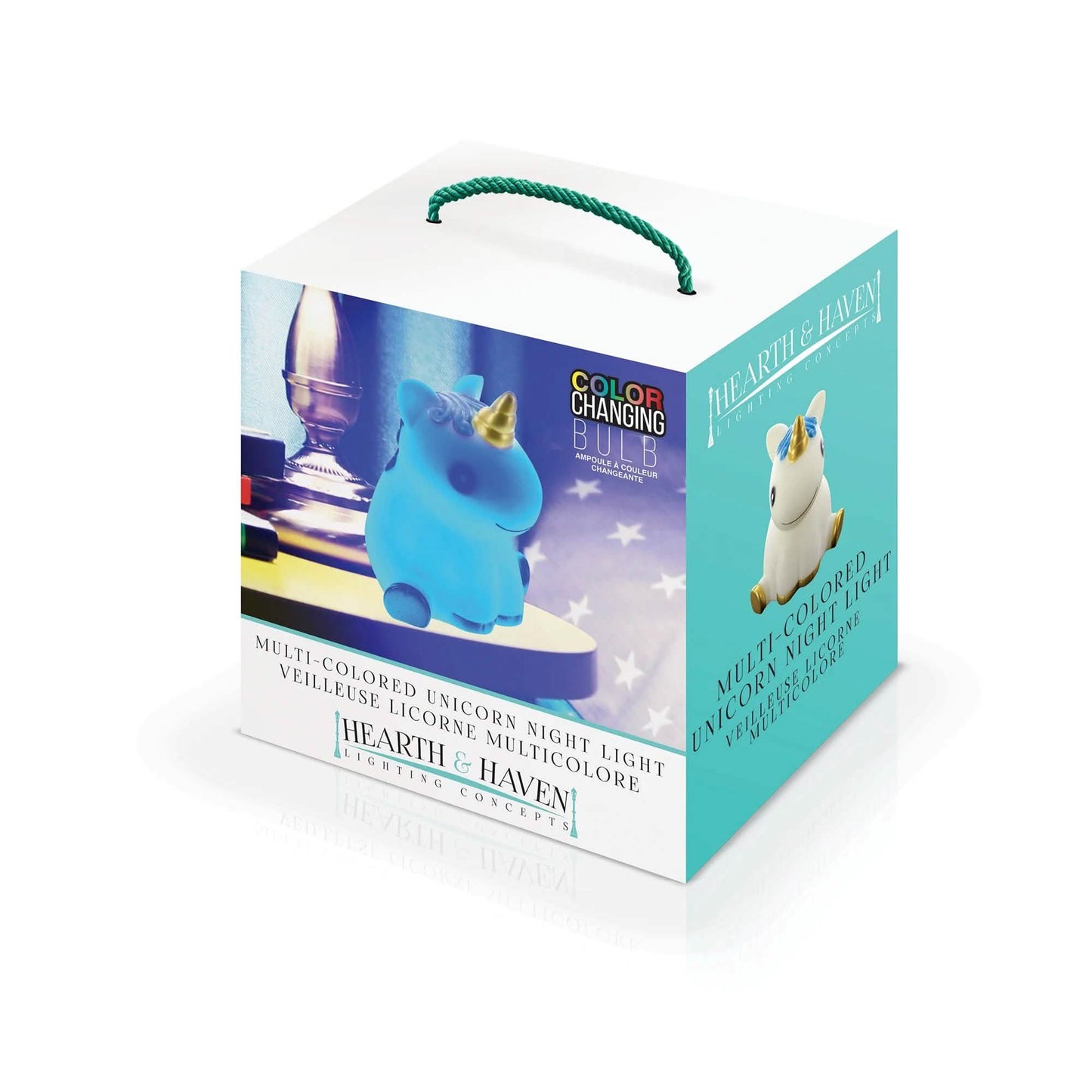 Hearth & Haven Multi Color Unicorn Night Light DailySale