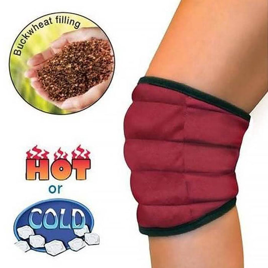 Hot/Cold Pain Relief Buckwheat Knee Wrap DailySale