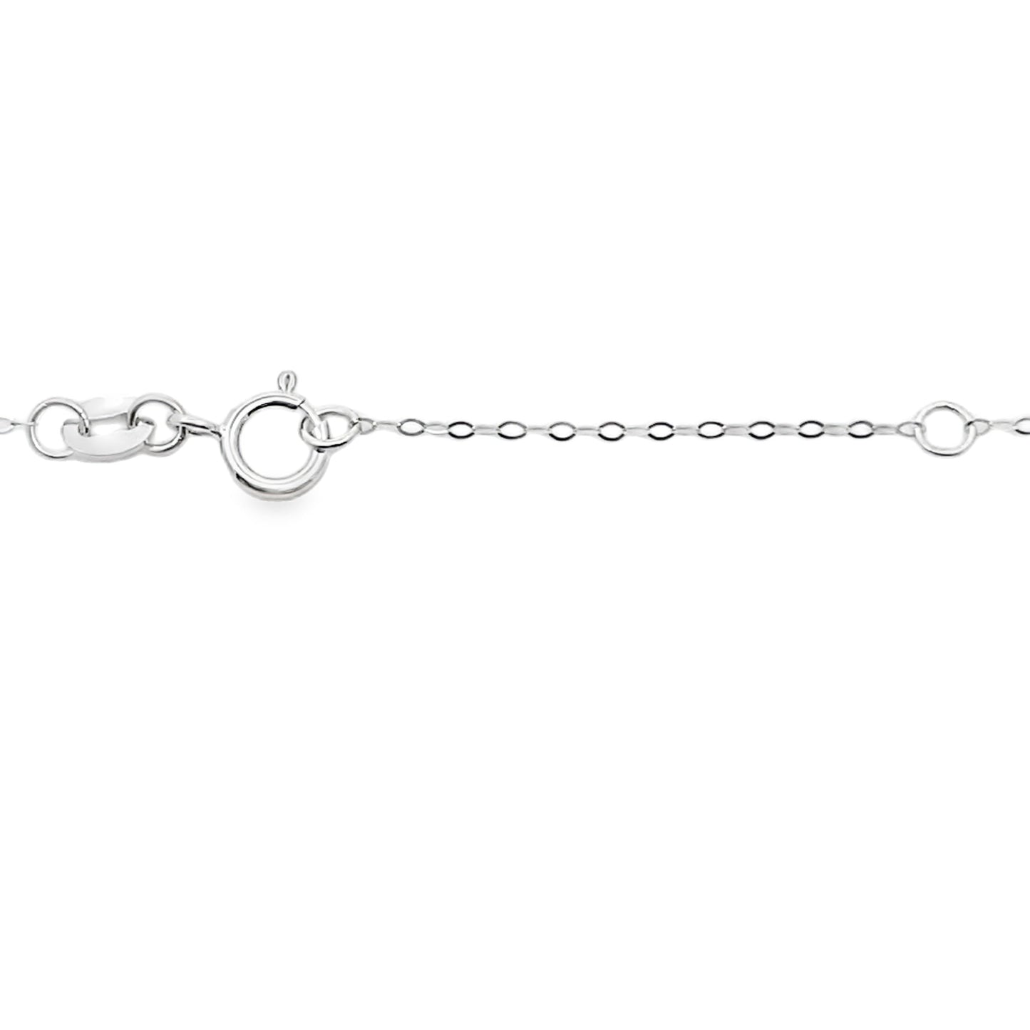 Sapphire Diamond Fashion Pendants 14KT White Gold Bids.com