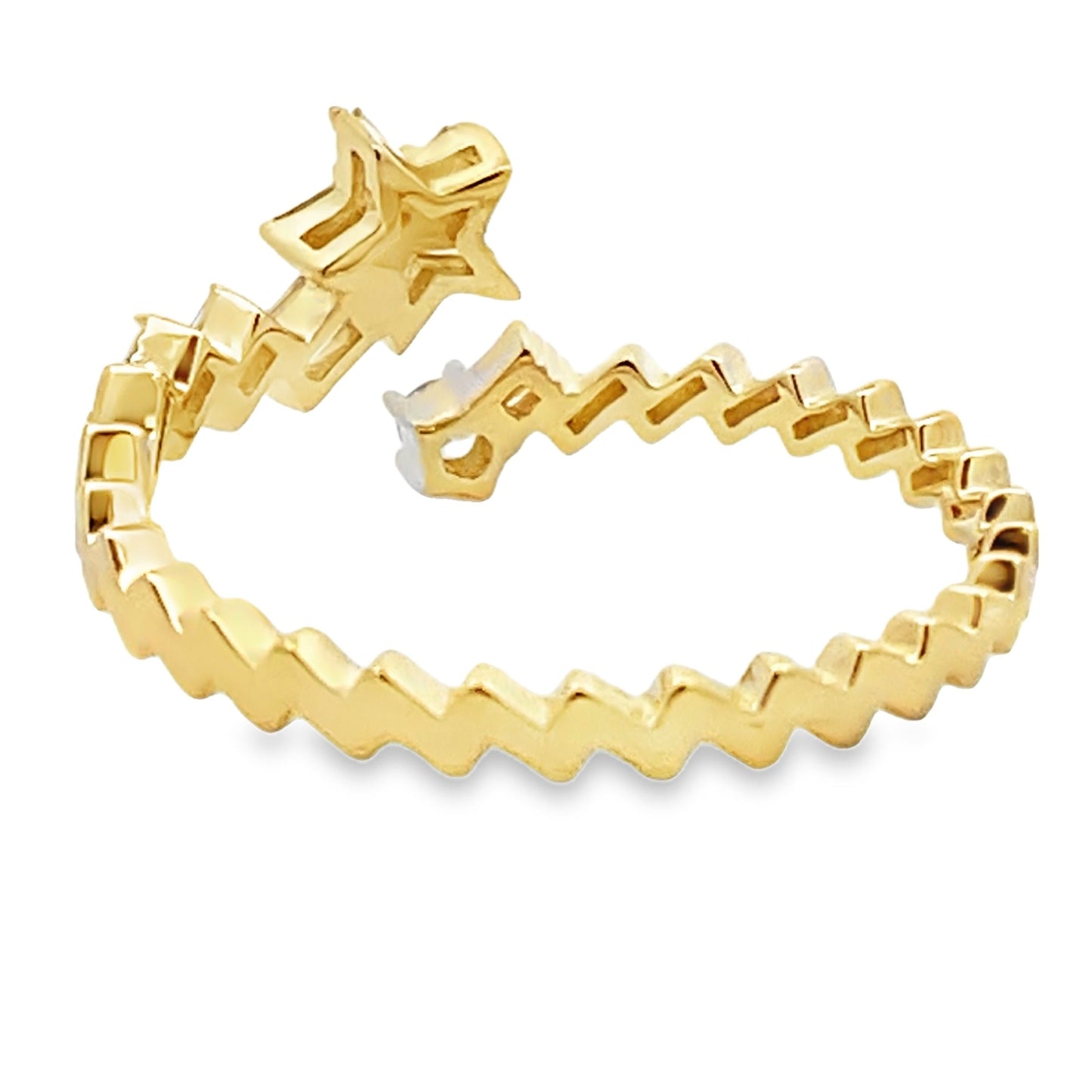 Genuine .17ct Diamond Ring 14KT Yellow Gold Bids.com