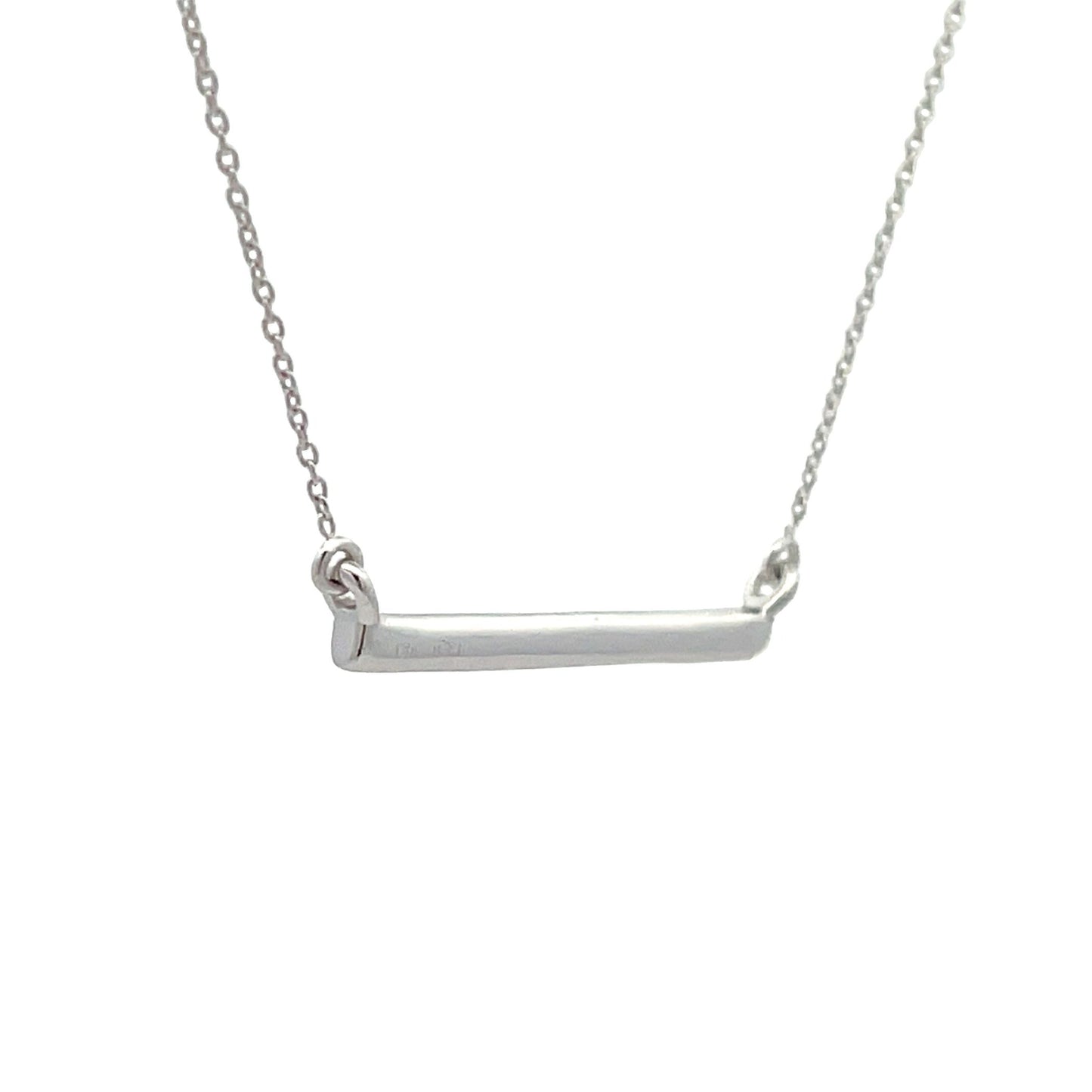 Natural .05ct Diamond Fashion Pendants 14KT White Gold Bids.com