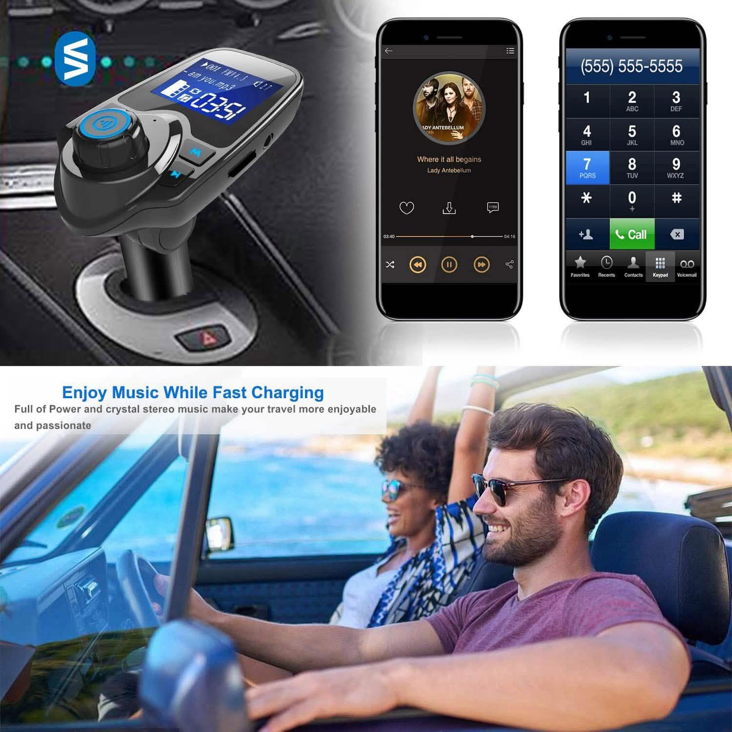 iMounTek Car Wireless FM Transmitter DailySale