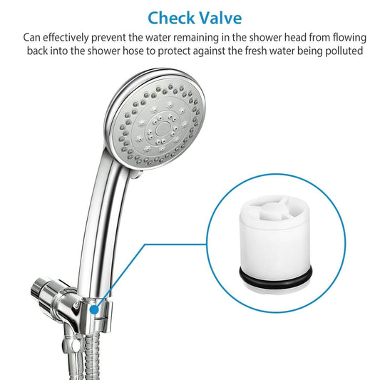 iMountek Handheld Stainless Shower Hand DailySale