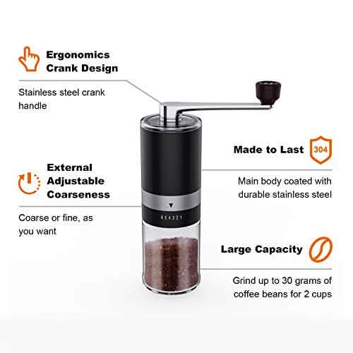 Ingeware Manual Coffee Grinder with Adjustable Coarse Setting DailySale