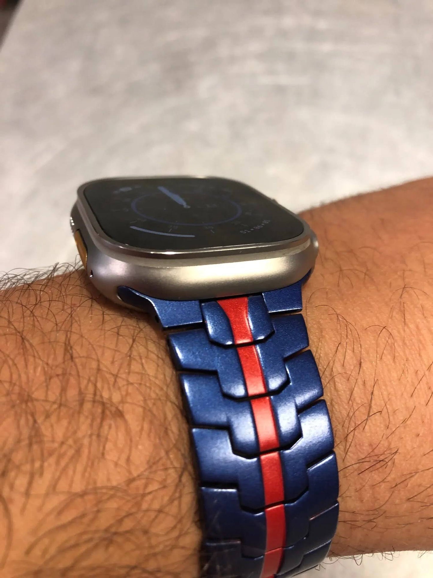 Stainless Steel Link Bracelet Band for Apple Watch - Wristwatchstraps.co