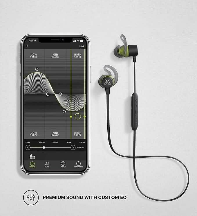 Jaybird Tarah Bluetooth Wireless Sport Headphones– Black Metallic/Flash (Refurbished) DailySale