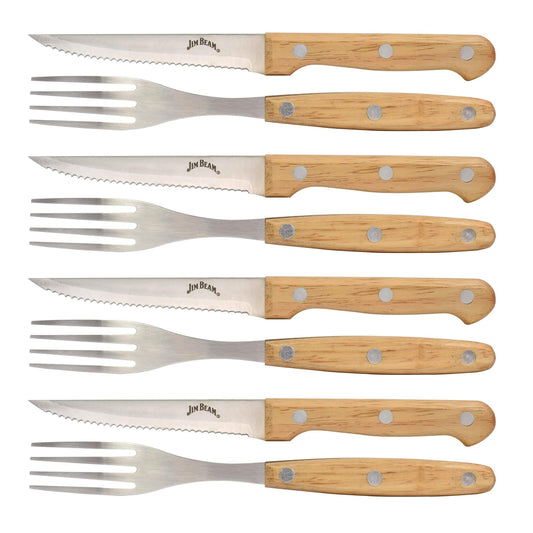 8-Piece Set: Steak Knife and Fork Set DailySale