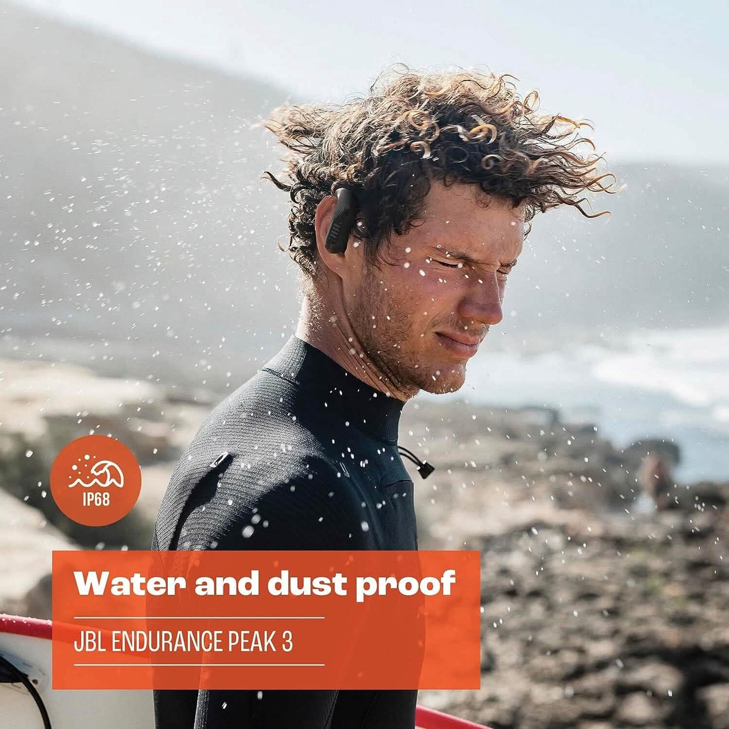 JBL - Endurance Peak 3 Dust and Waterproof True Wireless Active Earbuds DailySale