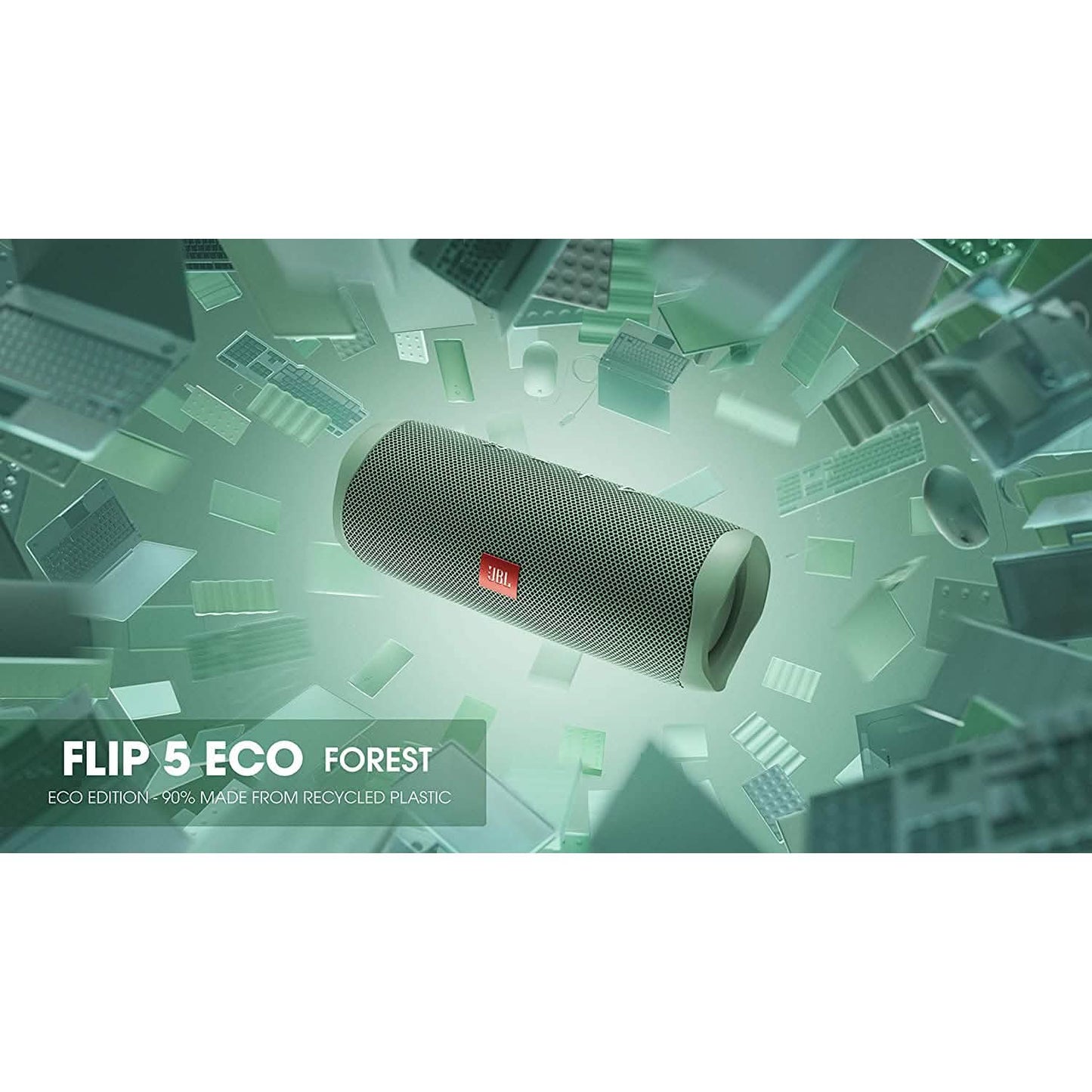 JBL FLIP 5 - Waterproof Portable Bluetooth Speaker Made From 100% Recycled Plastic DailySale