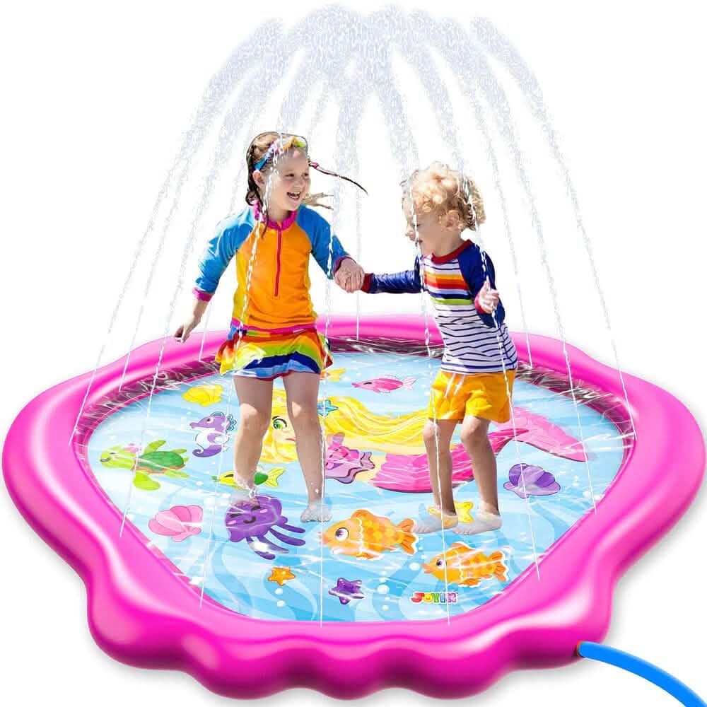 JOYIN Mermaid Kids Sprinkler Mat DailySale