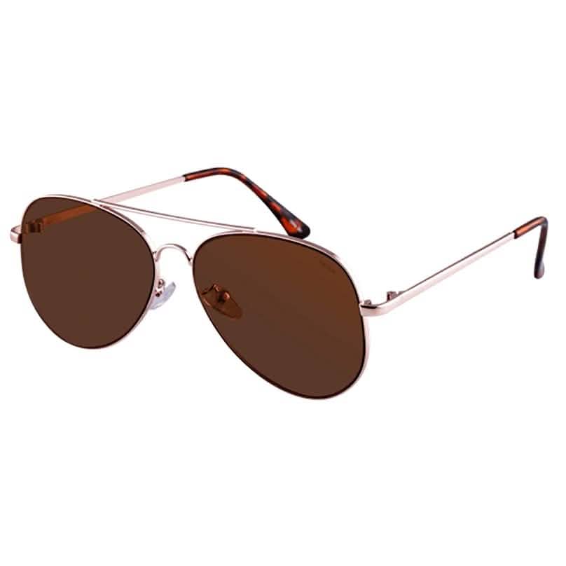 Kensie Carissa Women's Shiny Metal Aviator Sunglasses DailySale