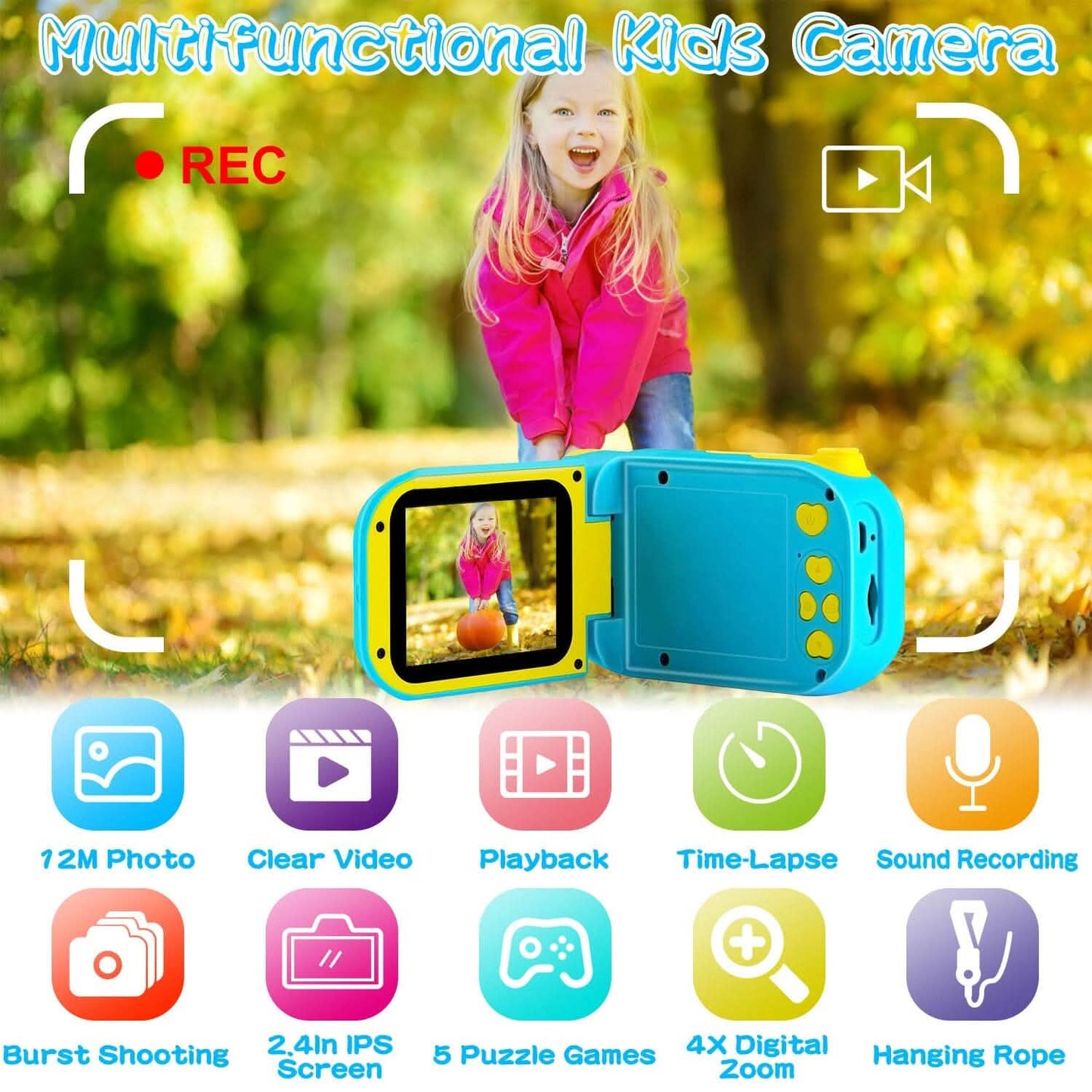 Kids Digital Camera Child Video Camera DailySale