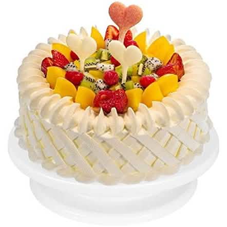Kootek 11 Inch Rotating Cake Turntable with 2 Icing Spatula and 3 Icing Smoother DailySale