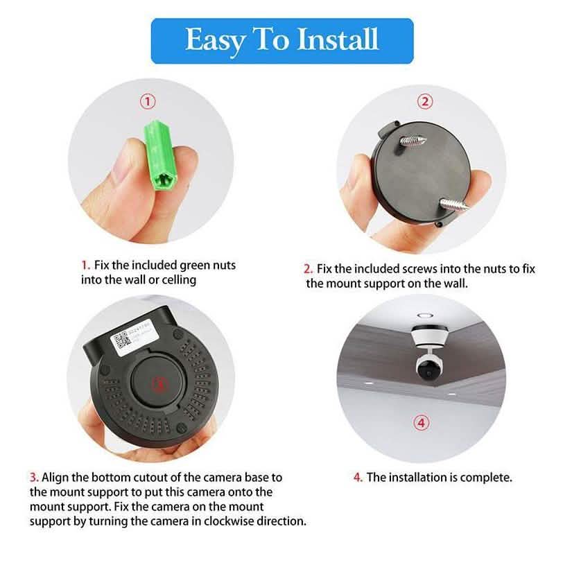Kosaco 720P WiFi IP Camera Motion DailySale