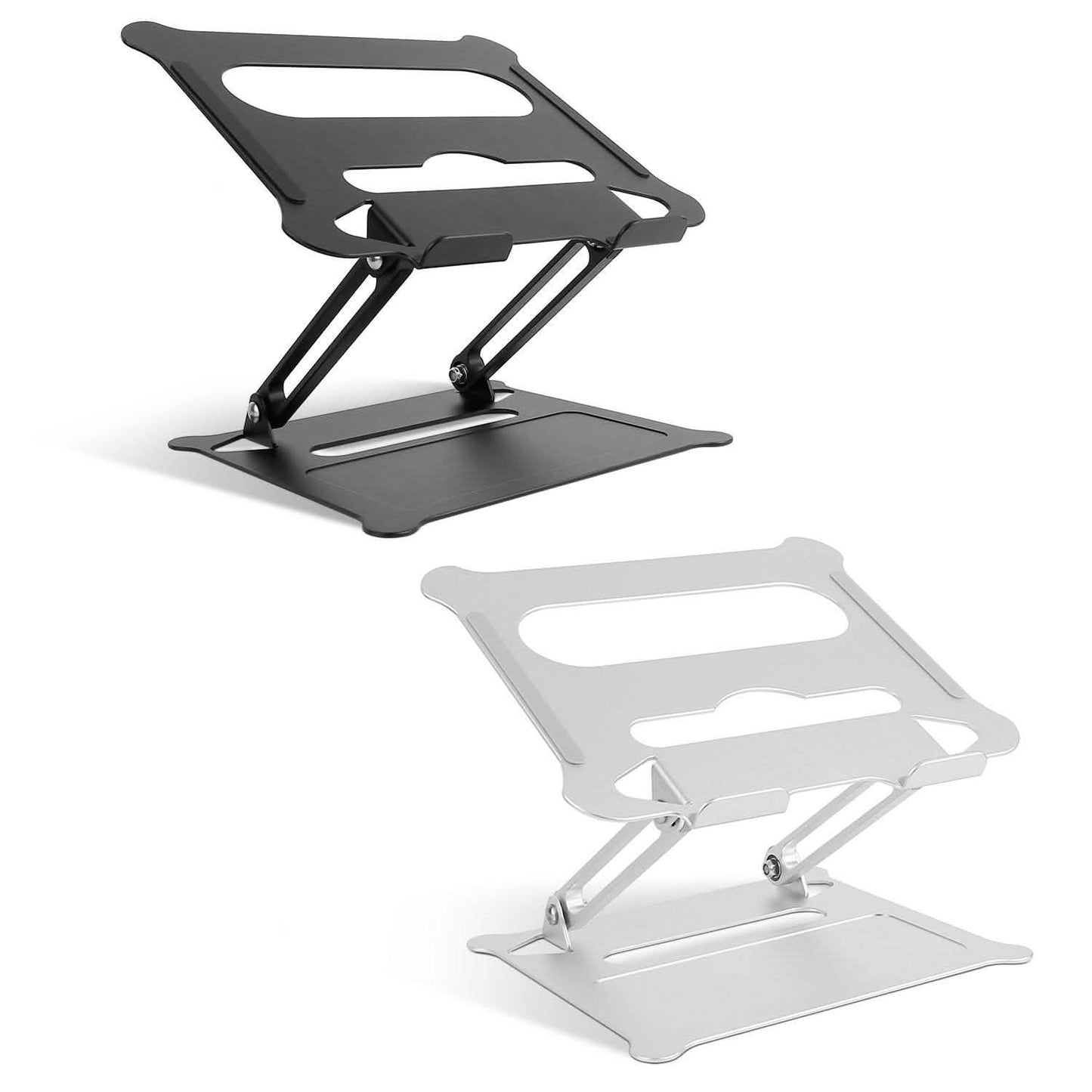 Laptop Stand Aluminum Angle Adjustable Computer Holder Riser Heat Vent DailySale