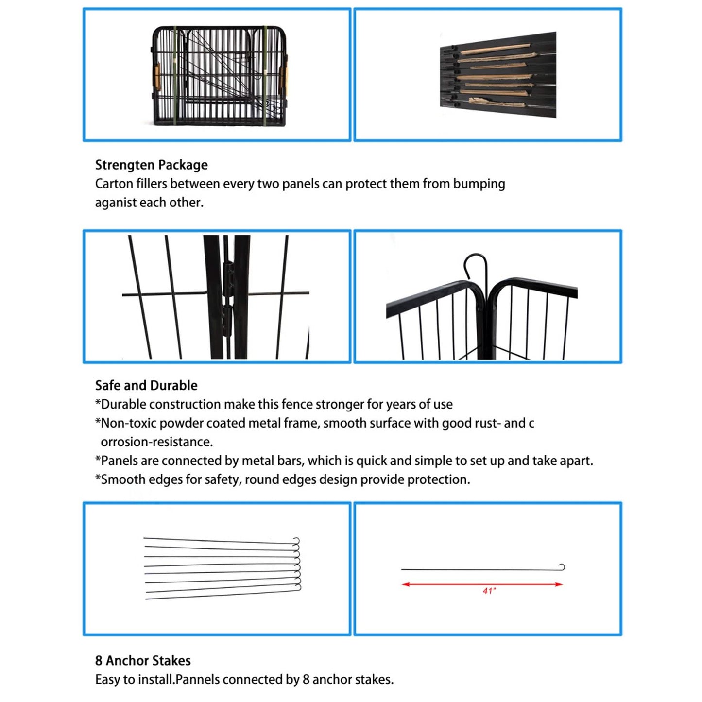 Large Dog Fence Pet Fence DailySale