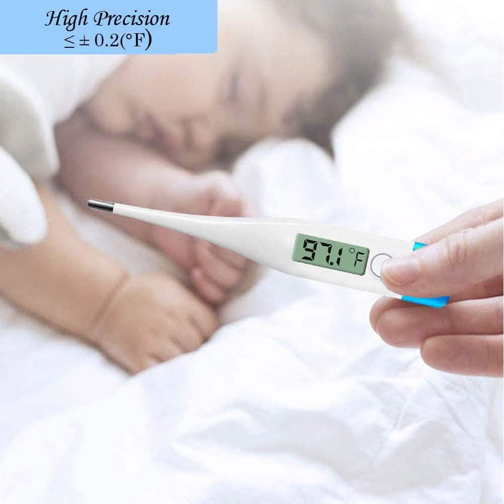LCD Digital Thermometer Fahrenheit °F High Precision Waterproof Thermometer DailySale