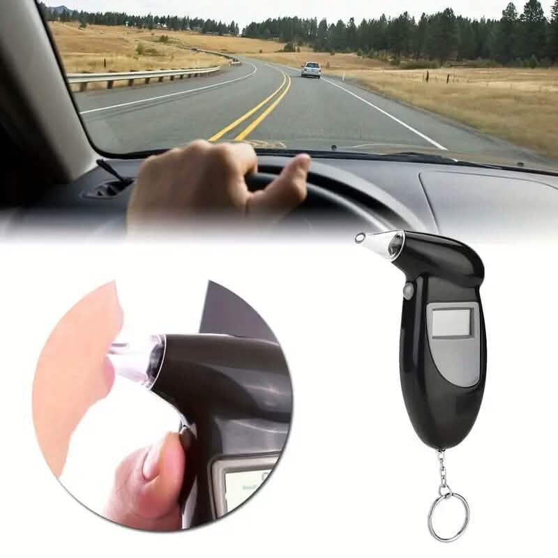 LCD Screen Professional Alcohol Breathalyzer Tester DailySale