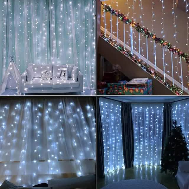 LED Curtain String Lights Home Decor Lights DailySale