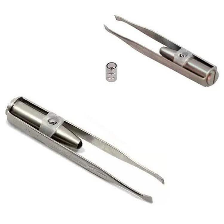Led Light Eyelash Eyebrow Hair Removal Tweezers DailySale