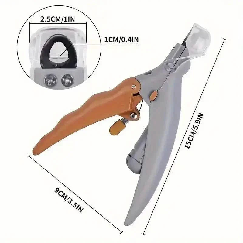LED Light Pet Nail Clippers with Illumination for Safe Trimming DailySale