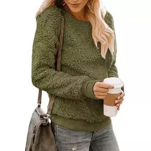 Women's Sherpa Sweatshirt DailySale