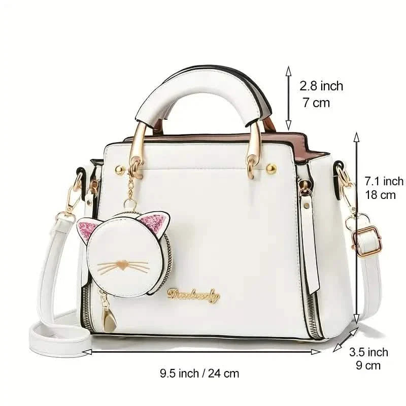 Letter Decor Hand Satchel Bag DailySale